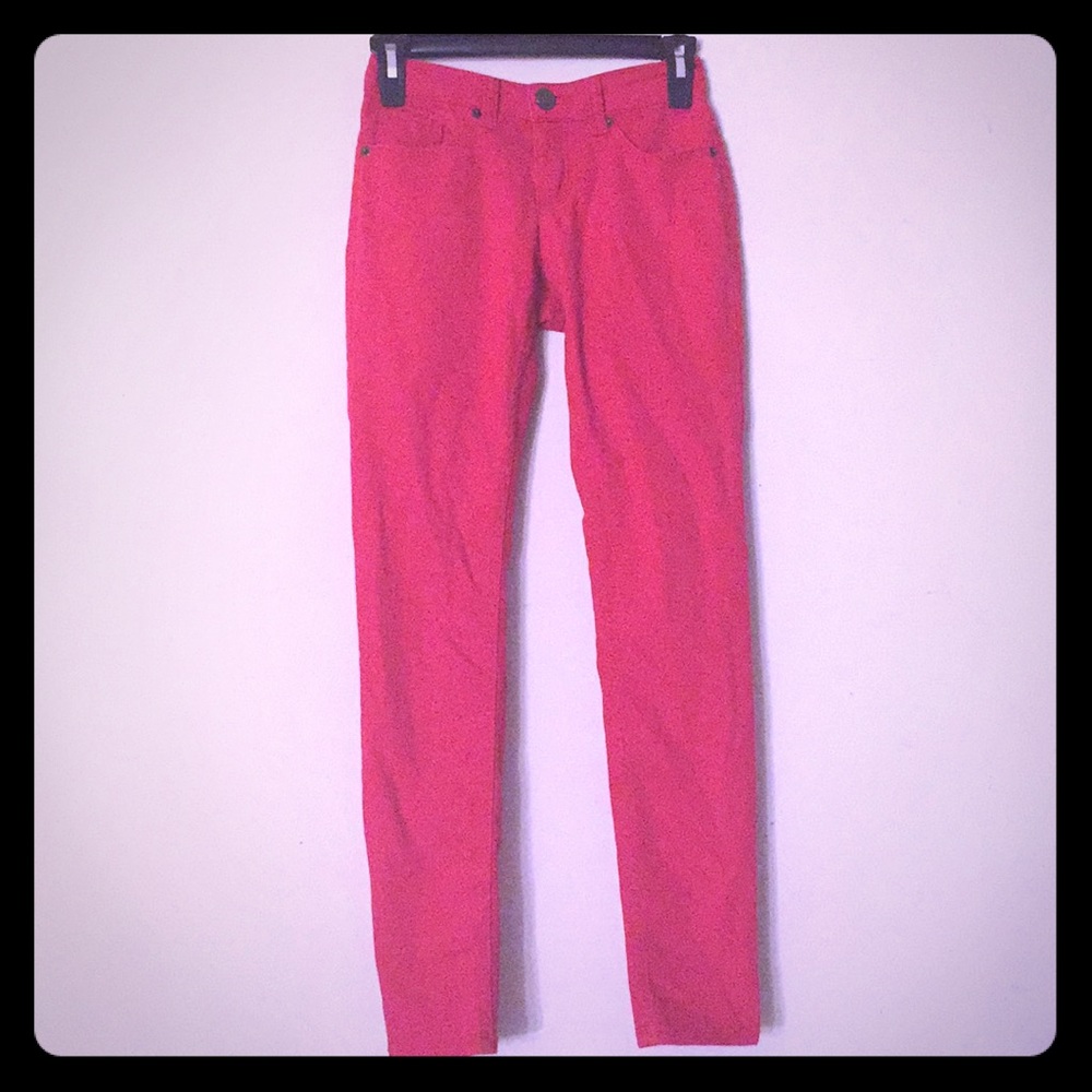 Red Skinny Jeans